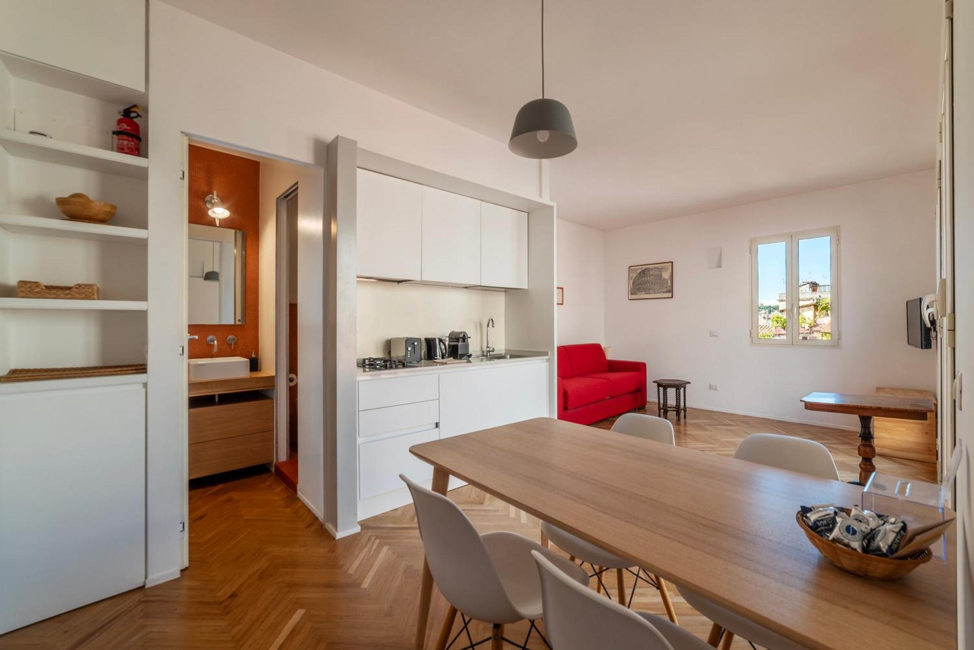 Apartment With Terrace In Via Del Pellegrino - FromhometoRom Eksteriør billede
