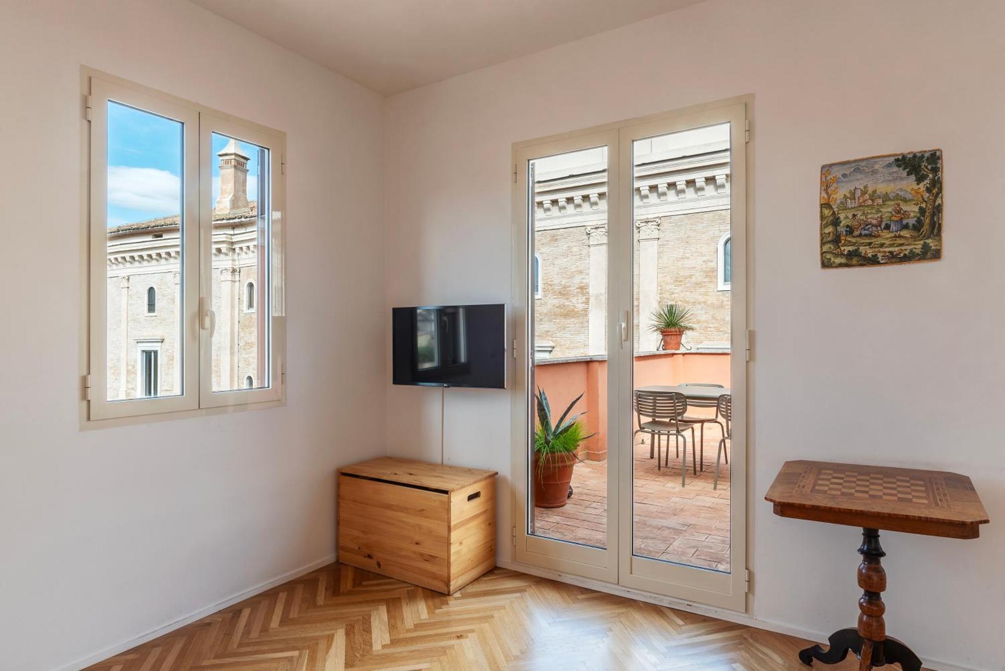 Apartment With Terrace In Via Del Pellegrino - FromhometoRom Eksteriør billede
